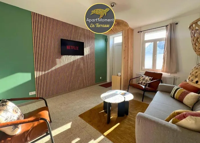 Le Cocon Du Haut-pont - Parking Gratuit, Ideal Groupe, Proche Gare 公寓 *